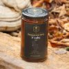 Livadski med u saću 1 kg — pogled odozgo na teglu, Med Bogdanović