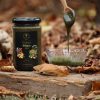 Pulmo Mix 420 g — tegla uz kašiku i posudu sa medom, Med Bogdanović